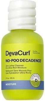 Actual product image DevaCurl No-Poo Decadence Zero Lather Cleanser for Ultra-Rich Moisture (Liquid shampoo)