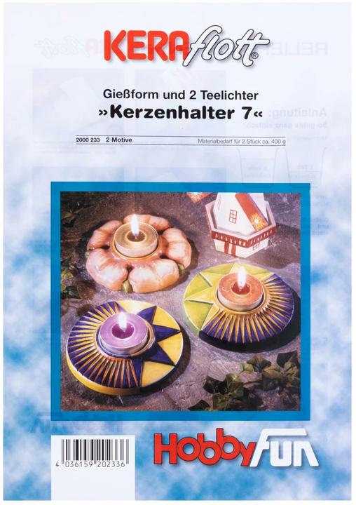 Produktbild Hobby Fun Giessform Kerzenhalter 1 Stück