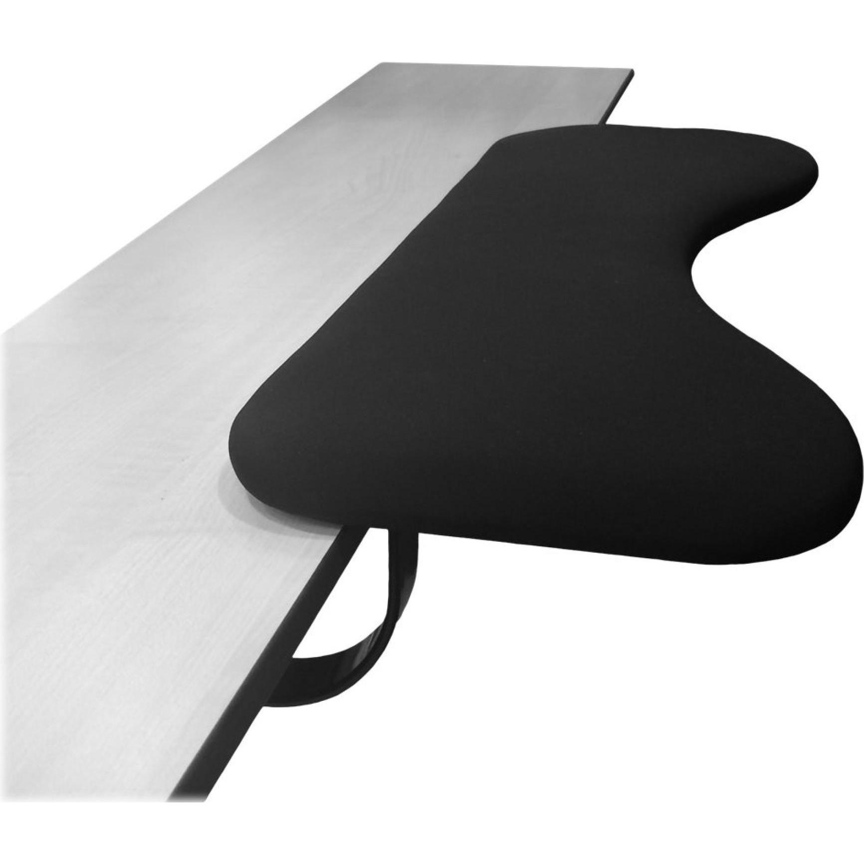 Thumbnail - Bakker Elkhuizen Under Arm Support, Lycra, Mausmatte, Schwarz