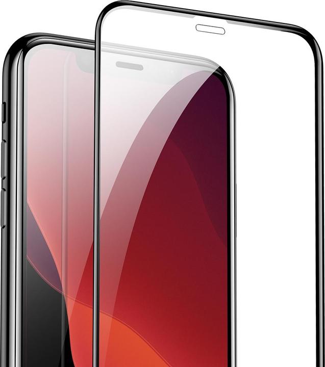 Actual product image Baseus 0.3mm Full-screen and Full-glass Tempered Glass Film(2pcspack+Pasting Artifact) for iP XS Max/11... (2 Piece, Apple iPhone XS Max, Apple iPhone 11 Pro Max)