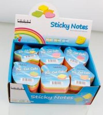 Immagine prodotto Roost Sticky Notes maxi 70x70mm 4005 6 motivi, neon (70 x 70 mm)