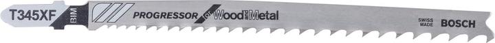Produktbild Bosch Professional Zubehör PRO Multi Material thick and thin T345XF Stichsägeblatt, 132 mm, 25-tlg.
