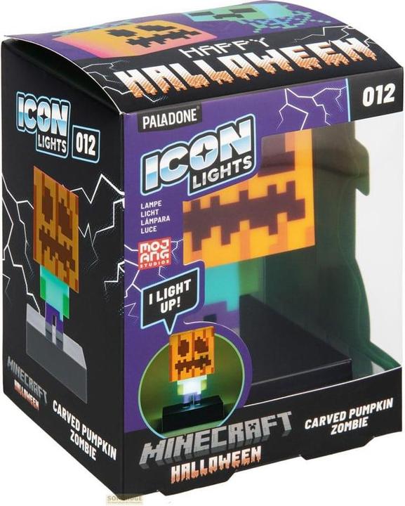 Immagine prodotto Paladone Products Paladone Icons Minecraft Zombie Jack-O'-Lantern