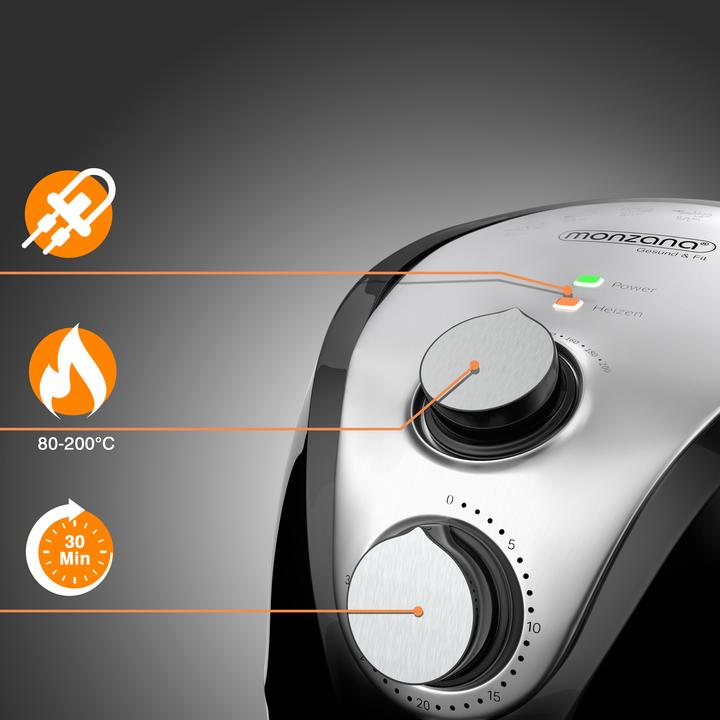 Immagine prodotto Monzana Friggitrice ad aria calda