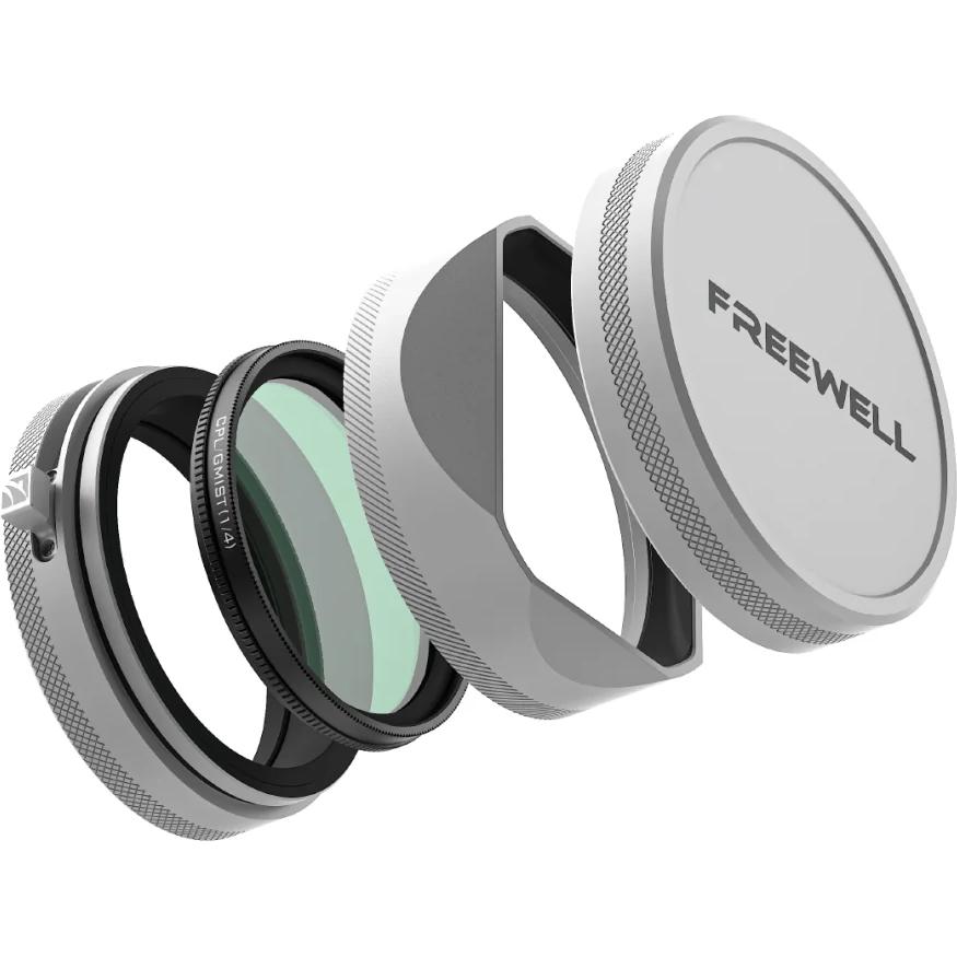 Freewell Fujix100 Filter Set (Filtri Polarizzanti), Filtro Fotografico, Argento