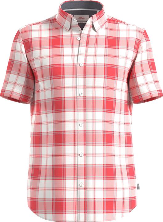 Immagine prodotto s.Oliver Hemd Kurzes Baumwollstretch-Hemd im Slim Fit (M)