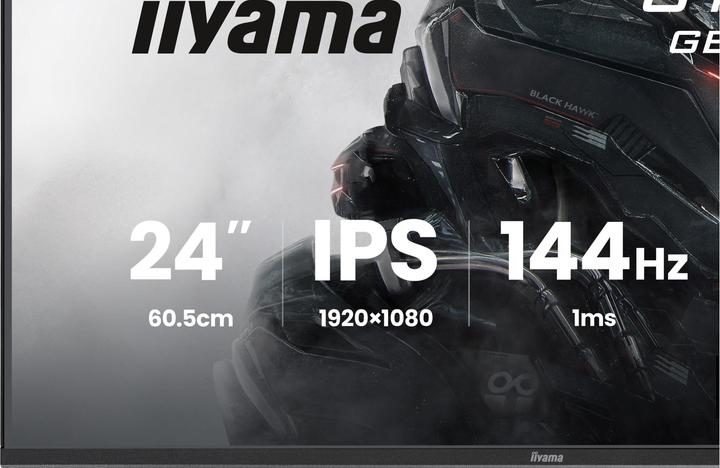 Image du produit iiyama 60.5cm (23.8") GB2441HSU-B1 16:9 HDMI+DP+2xUSB (1920 x 1080 pixels, 23.80")