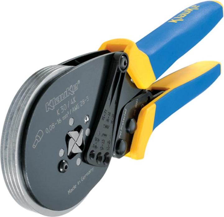 Produktbild Klauke Ratchet hand tool for cable end sleeves (215 mm)