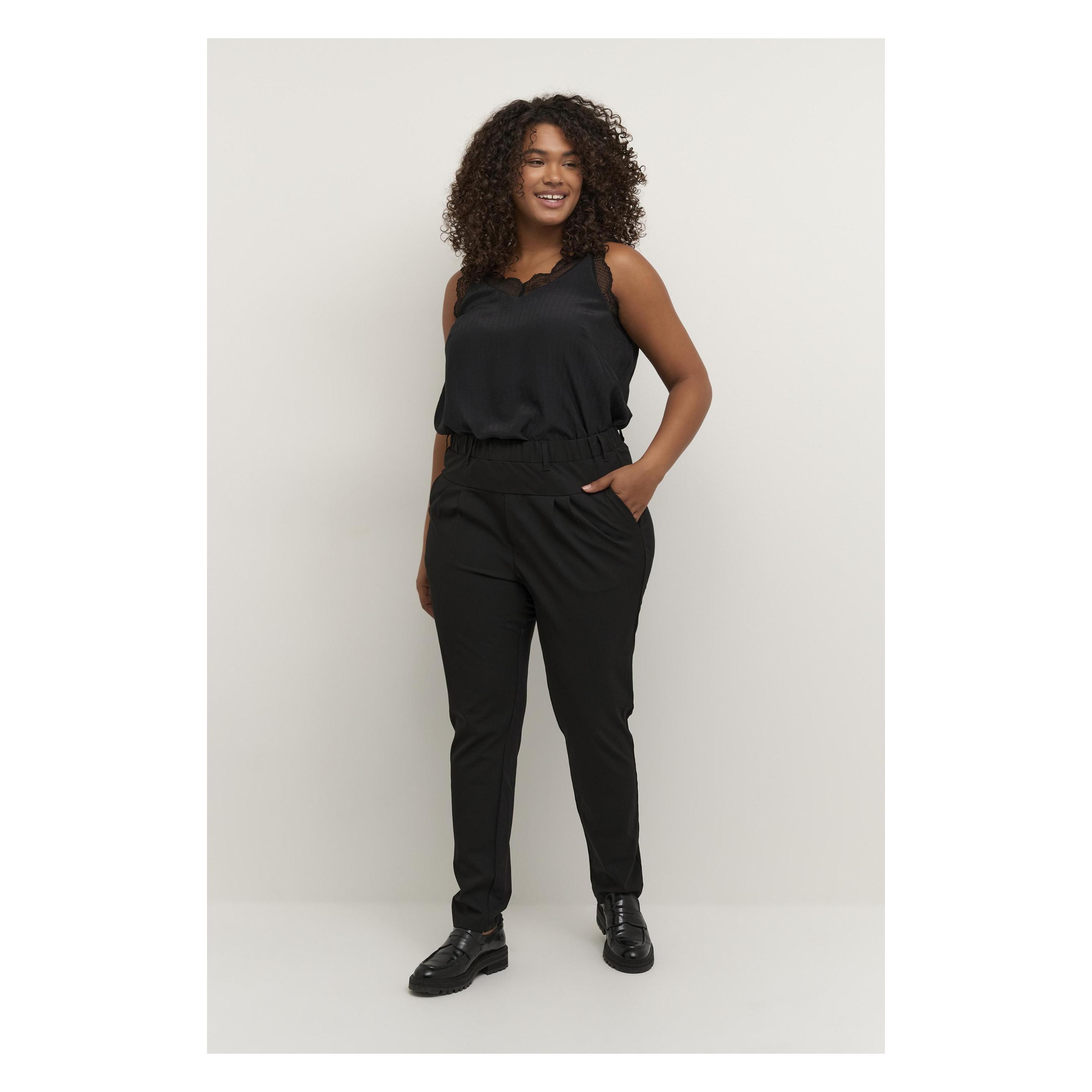 Kaffe, Damen, Hosen, Jia, Schwarz, (54)