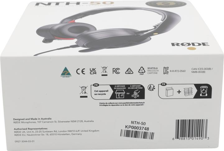 Produktbild RØDE NTH-50 (Keine Geräuschunterdrückung, Kabelgebunden)
