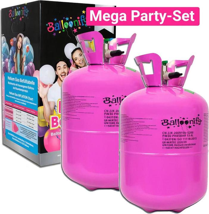 Actual product image Amscan Helium Bottle Party Set