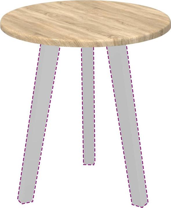 Produktbild VidaXL Tischplatte (40 x 40 x 1.5 cm)