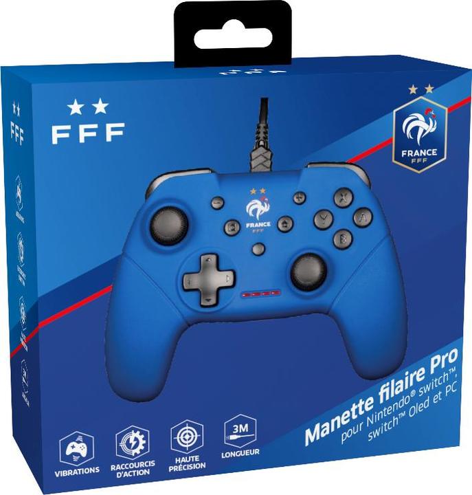 Produktbild Konix Manette filaire bleue pour Switch FFF - (Switch)