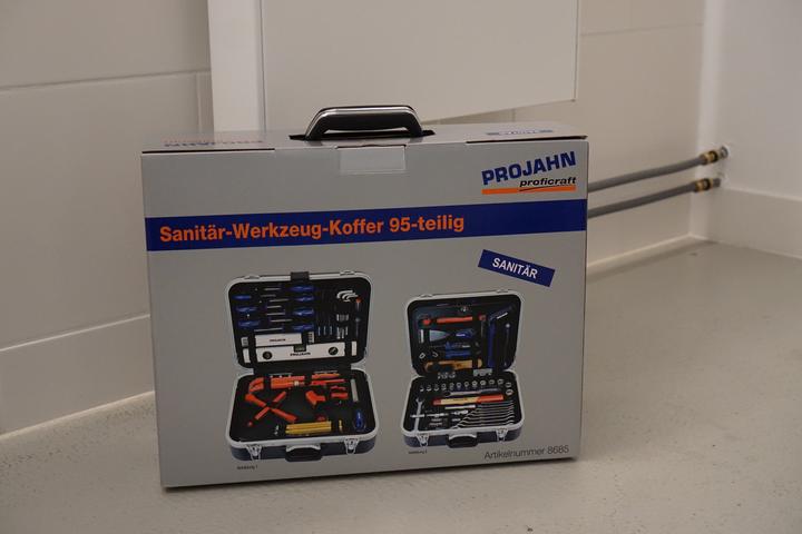 Produktbild Projahn 8685 proficraft Werkzeugkoffer SANITâ‚¬R metrisch 6-kant 12,5 / 1/2, 95tlg (95 Teile)