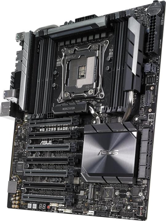Image du produit ASUS Ws X299 Sage/10g (LGA 2066, Intel X299, SSI CEB)