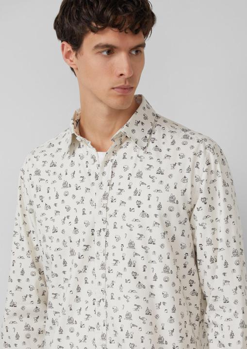 Immagine prodotto s.Oliver Hemd Regular Fit: Hemd mit Peanuts®-Motiv (M)
