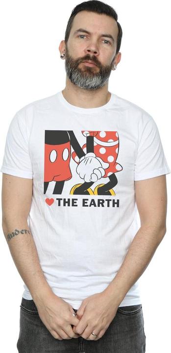 Produktbild Disney Mickey Mouse Heart The Earth TShirt (XXL)