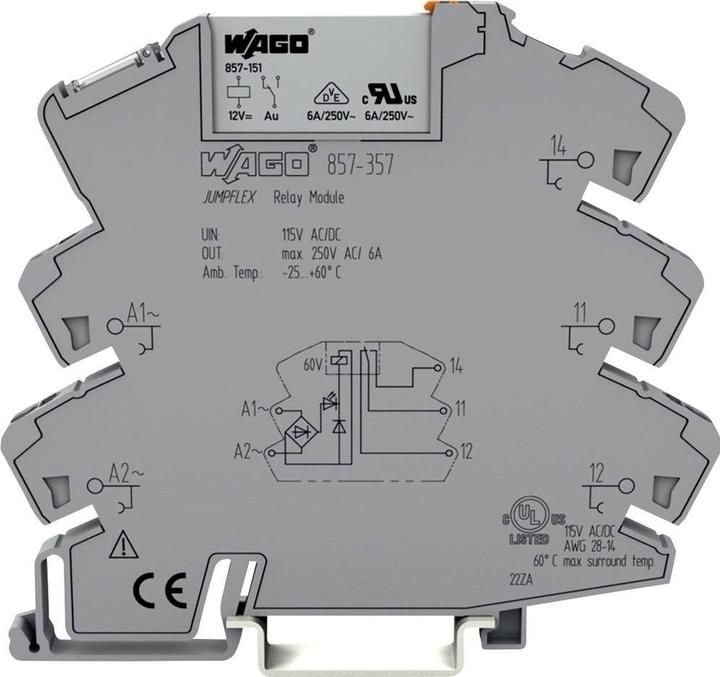 Actual product image Wago Relay module