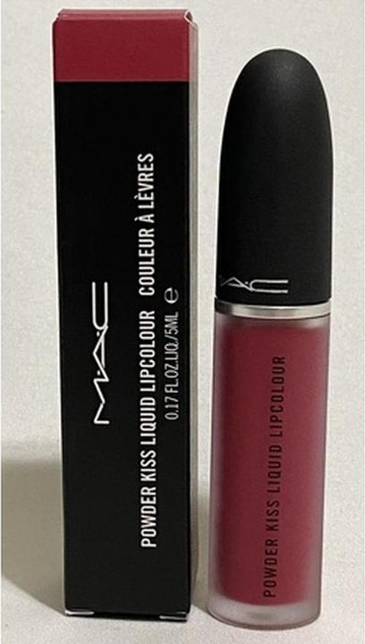 Produktbild MAC Cosmetics Powder Kiss Liquid Lipcolour (980 Elegance Is Learned)