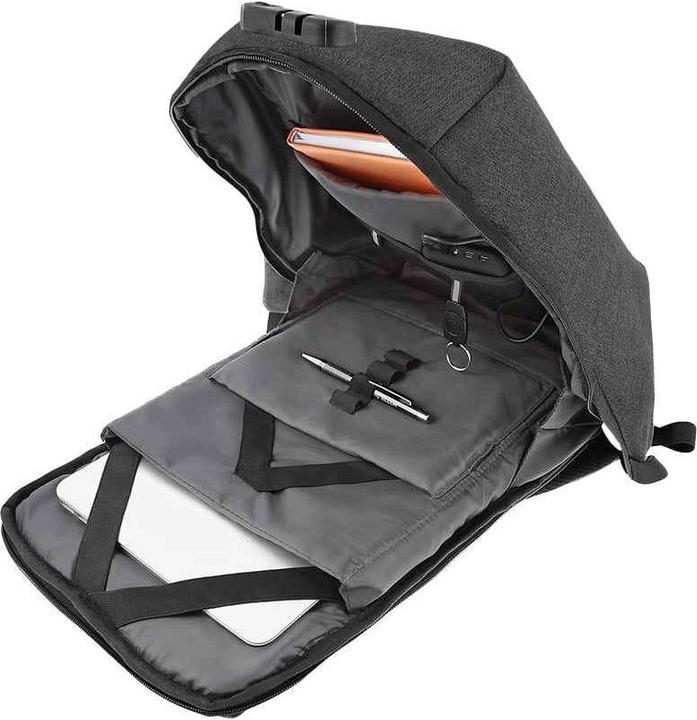 Produktbild Tellur 15.6 Notebook Backpack Antitheft V2, USB port, juodas