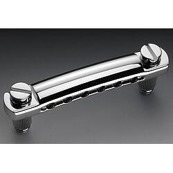 Schaller Stop Tailpiece chrome, Zubehör Instrumente, Silber