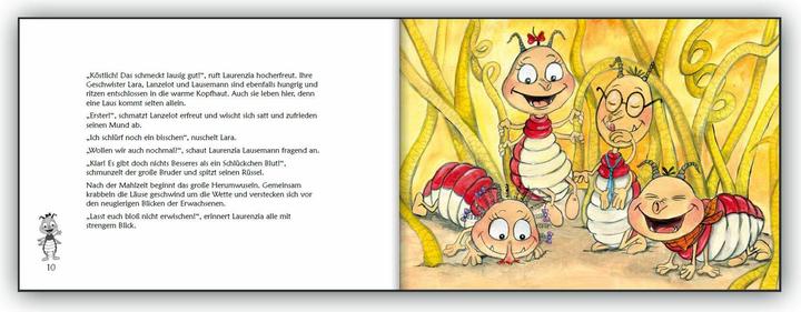 Immagine prodotto Familie Laus zieht aus! Das fröhlich illustrierte Vorlese- und Mitmachbuch zum Thema Kopfläuse (Tedesco, Heike Georgi, Roswitha Schweizer, Sigrun Eder, 2022)