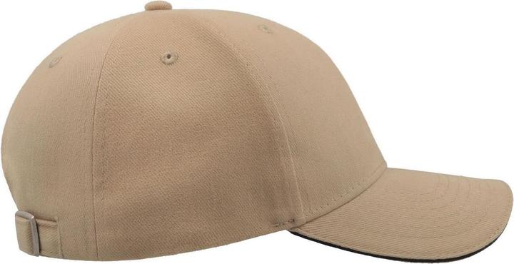 Actual product image Liberty Sandwich Heavy Brush Cotton 6 Panel Cap