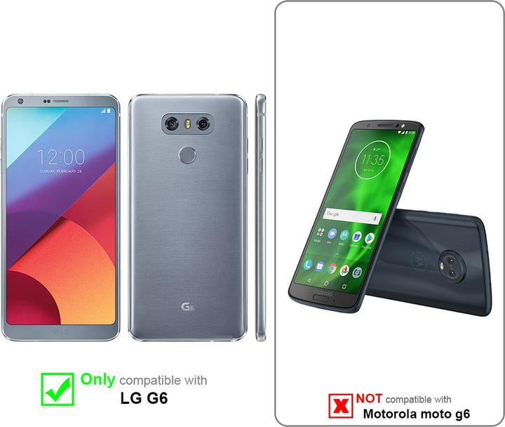 Produktbild Cadorabo TPU Frosted Cover (LG G6)