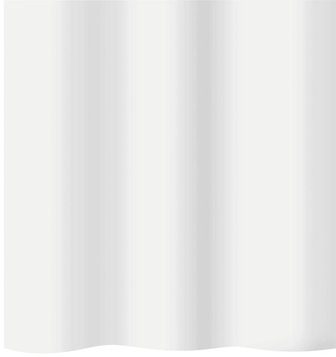 Actual product image Diaqua Shower curtain Claro 200 x 180 cm, white (180 x 200 cm)