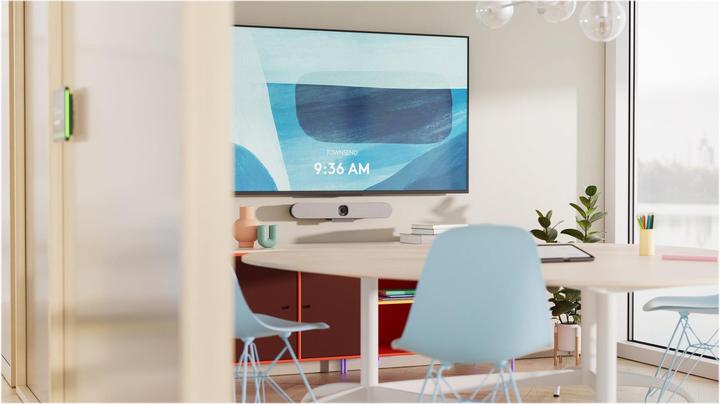 Actual product image Logitech RALLY BAR HUDDLE OFF-WHITE -N/A N/A - WW-9004 - FABRIC COVER