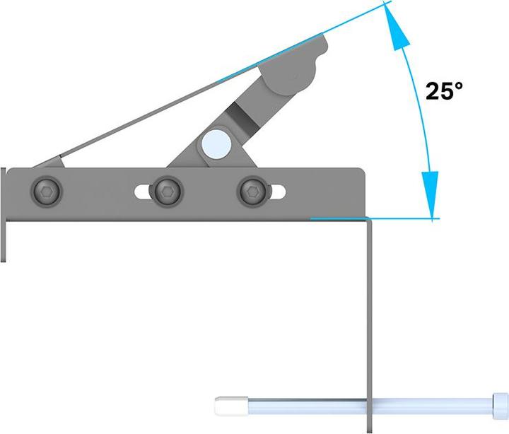 Produktbild Multibrackets Kamerahalterung mit Neigefunktion und Klemme