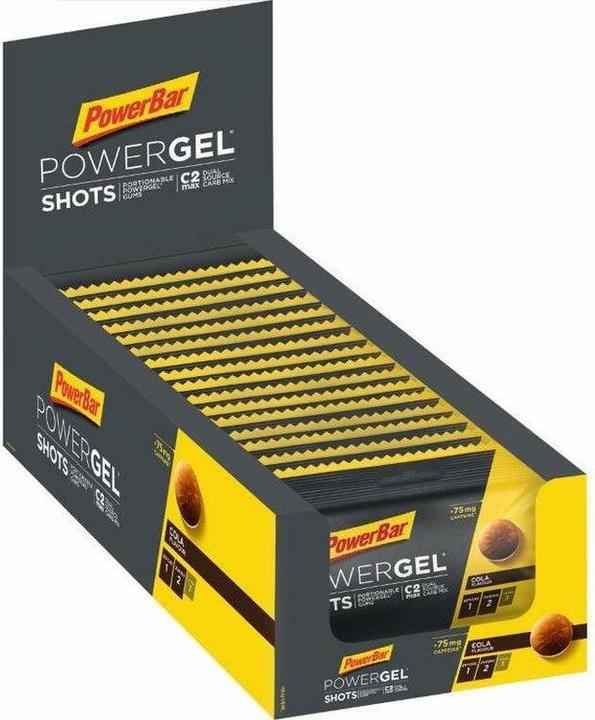 Image du produit Powerbar Shots de PowerGel (Caféine, Cola, 24 pcs, 1536 g)