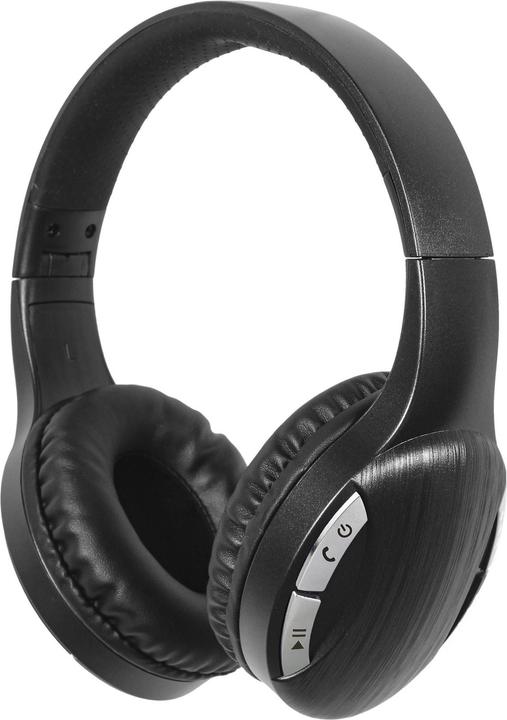 Actual product image Gembird Bluetooth stereo headset black (2 h, Cable)
