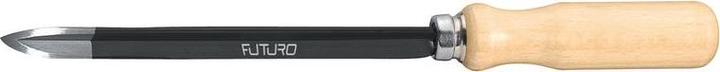 Actual product image Futuro BRW Three-square incurved scraper (250 mm)