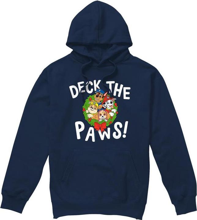 Produktbild Paw Patrol Deck The Paws Kapuzenpullover weihnachtliches Design (M)
