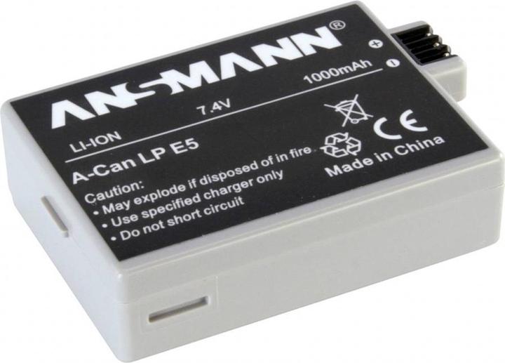 Actual product image Ansmann Canon LP-E5 Battery (Camera battery)
