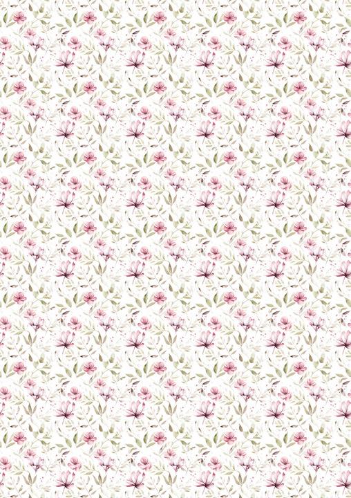 Produktbild Ciao Bella Motiv-Strohseiden Sortiment "Secret Garden", DIN A5, 8er-Set (8 x)