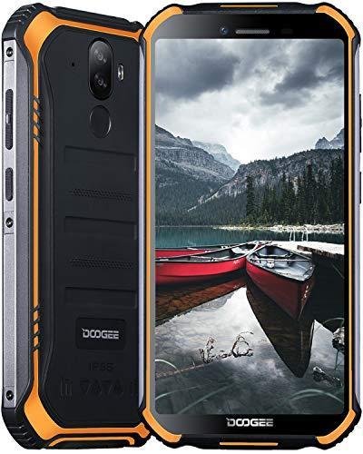 Actual product image Doogee S40 Pro (64 GB, Black, Orange, 5.45", Hybrid Dual SIM, 4G)