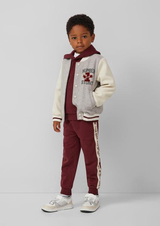 Produktbild s.Oliver Sweatshirt Hoodie mit Front- und Backprint und kuscheliger Innenseite (98)