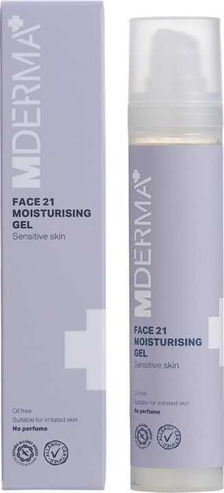 Produktbild MDerma DermaKnowlogy FACE 21 Moisturising Gel 50 ml Feuchtigkeitsgesichtscreme Frauen (50 ml, Gesichtsgel, Tagescreme)