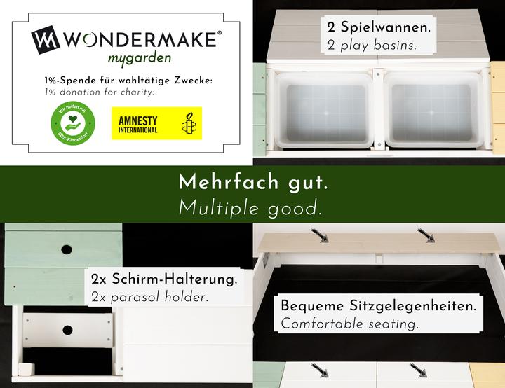 Actual product image Wondermake Arena2 with play trays and cover