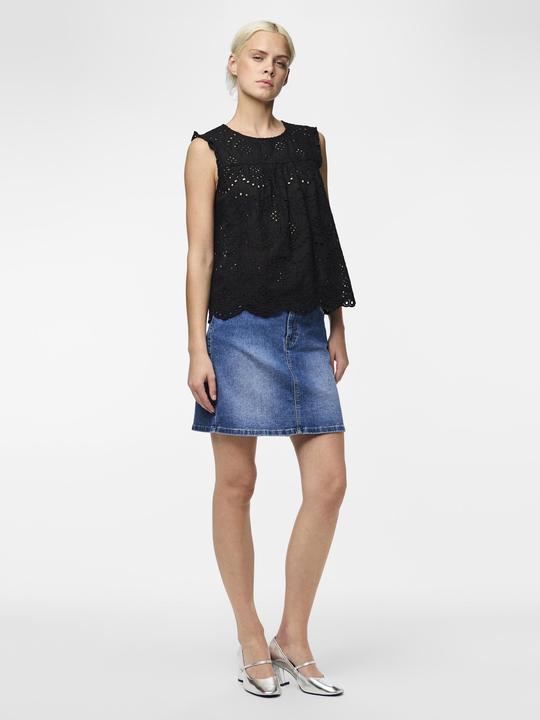Actual product image Pieces PCVILDE top with ruffles (XS)