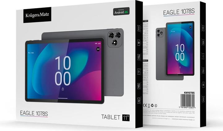 Produktbild Krüger&Matz KRUGER&MATZ TABLET EAGLE KM1078S (10.90", 256 GB, Aluminium. Grau)