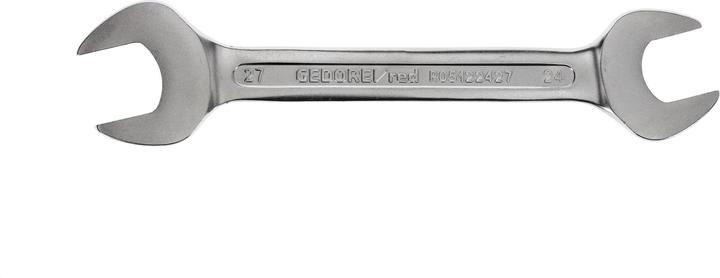 Actual product image Gedore Red red R05122427 Double open-end spanner SW24x27 mm 245 mm (24 mm, 27 mm)