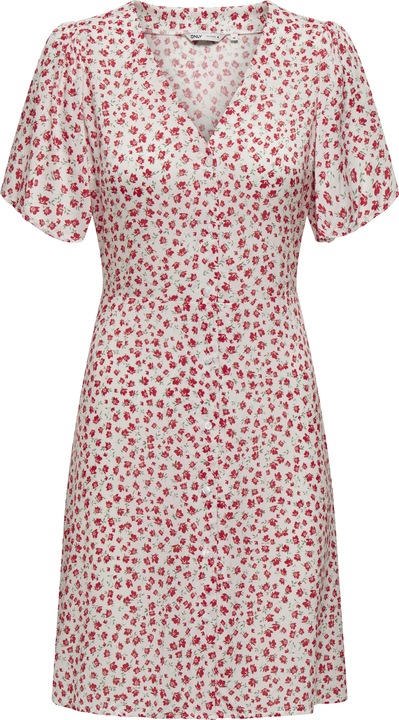 Only Normal geschnitten V-Ausschnitt Kurzes Kleid Kleid (XS)