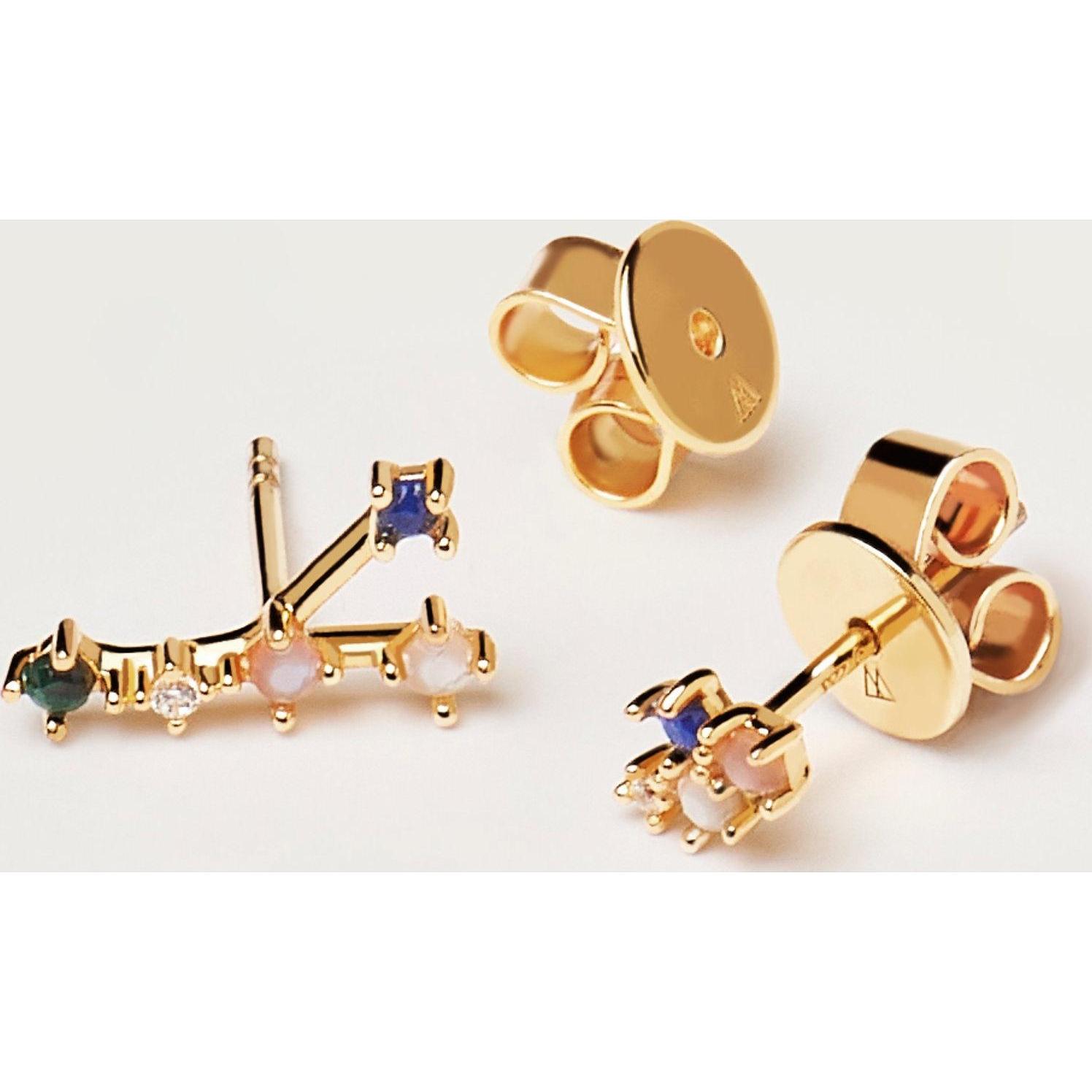 Thumbnail - Pd Paola, Ohrringe, Zodiac Cancer Constellations Ohrringe, (Silber 925)