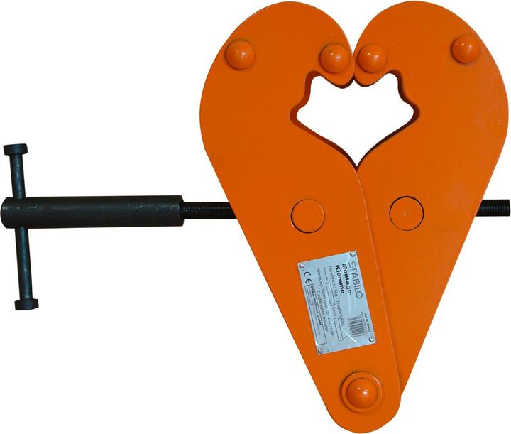 Dema MK1M 1000Kg Lastaufnahme Stahlträgerklemme Hebezeug Trägerklemme Montage Anschlagmittel