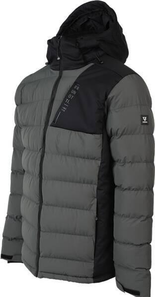 Productafbeelding Brunotti Twyn Heren Puffer Outdoor Jas - Mud Green - Maat L (L)