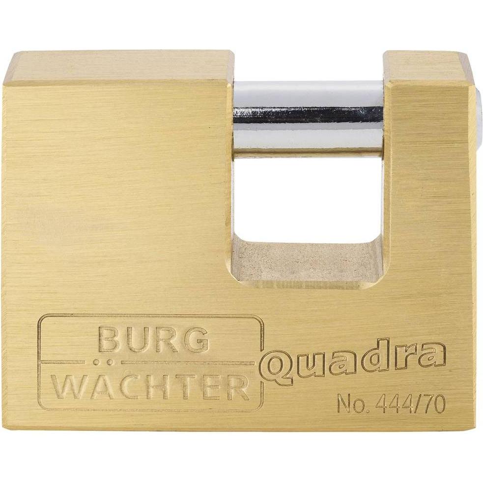 Burg Wächter, Vorhängeschloss, 28681 Vorhängeschloss 70.00 mm verschieden schliessend Messing Sch