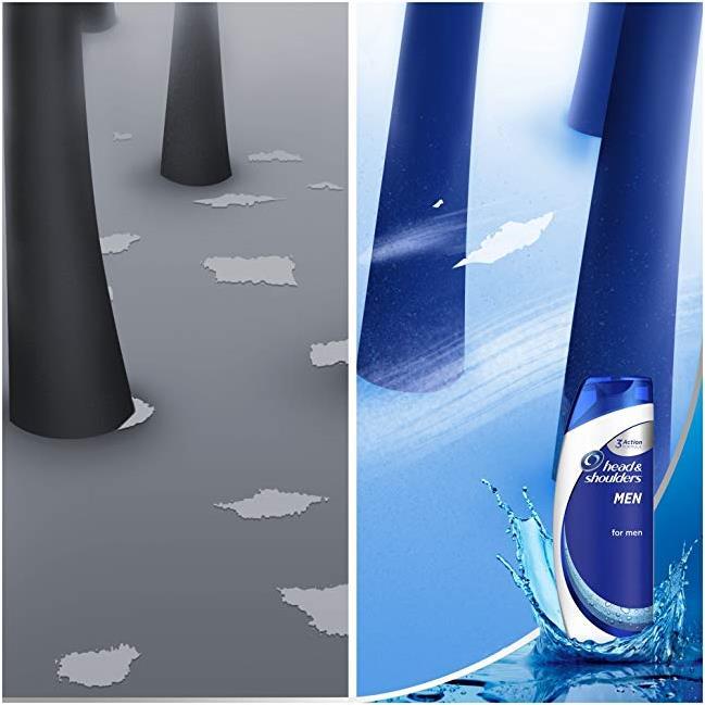 Actual product image Head & Shoulders Men (300 ml, Liquid shampoo)